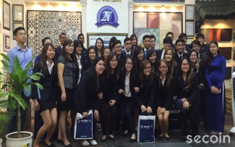 Secoin Miền Bắc đón đoàn sinh viên Singapore đến thăm quan